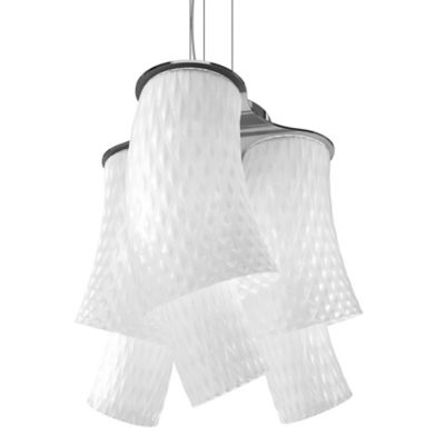 VST2208600 Vistosi Assiba SP 6 Pendant Light - Color: White - sku VST2208600