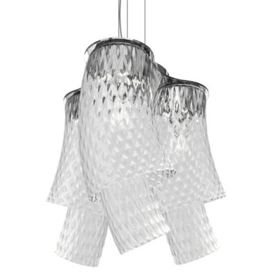 VST2208601 Vistosi Assiba SP 6 Pendant Light - Color: White - sku VST2208601