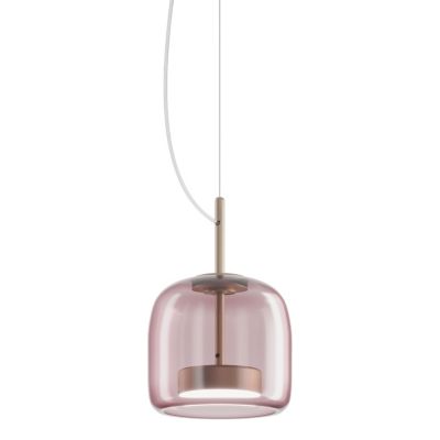 Vistosi Jube LED Pendant Light - Color: Pink - JUBE SP S AATR OS L23 14 UL