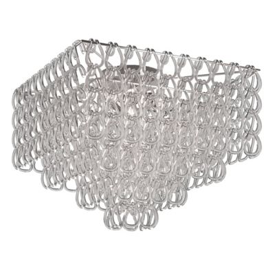 Vistosi Minigiogali PL 65Q Flushmount Light in Clear, Size: 4 light