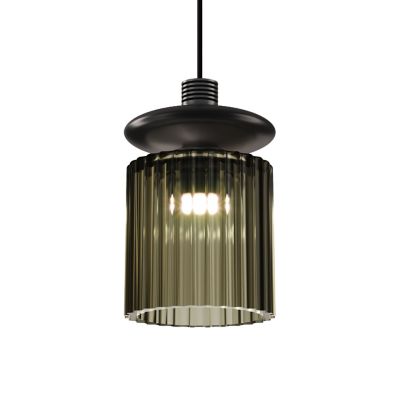 Vistosi Tread SP LED Mini Pendant Light - Color: Green - TREAD SP VATR BHS 