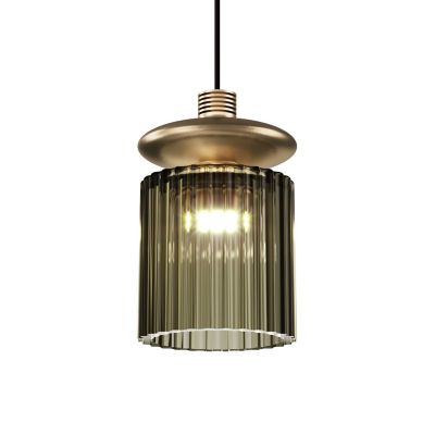 Vistosi Tread SP LED Mini Pendant Light - Color: Green - TREAD SP VATR BKS 