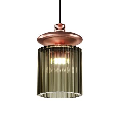 Vistosi Tread SP LED Mini Pendant Light - Color: Green - TREAD SP VATR RAS 