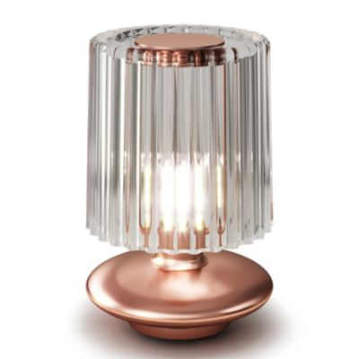 Vistosi Tread Table Lamp - Color: Copper - TREAD LT 0 CRTR RAS E12 UL