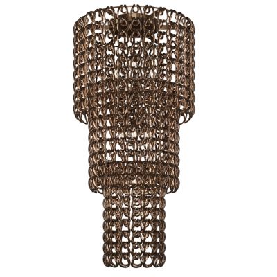 Vistosi Minigiogali PL CA3 Flushmount Light - Color: Bronze - Size: 7 light