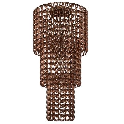 Vistosi Minigiogali PL CA3 Flushmount Light - Color: Copper - Size: 7 light