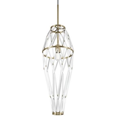 VST2211947 Vistosi Starnet SP 5 Pendant Light - Color: Gold - sku VST2211947