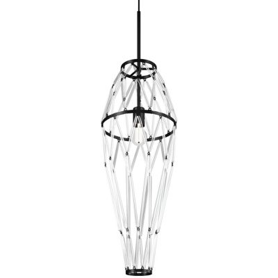 VST2211948 Vistosi Starnet SP 5 Pendant Light - Color: Black  sku VST2211948