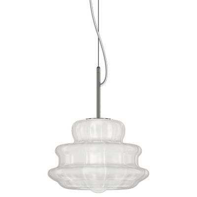 Vistosi Novecento Pendant Light - Color: White - Size: Small - NOVEC SP P B