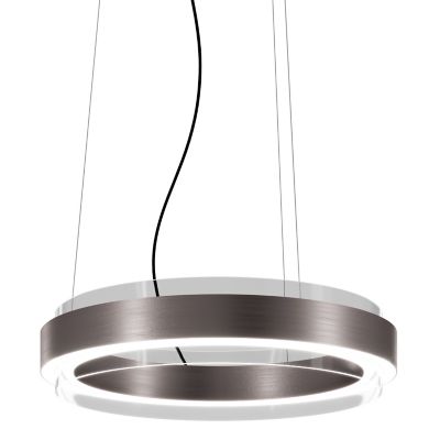 Vistosi Phoenix LED Chandelier - Color: Black - PHOEN SP CRTR NNS L22 08 UL