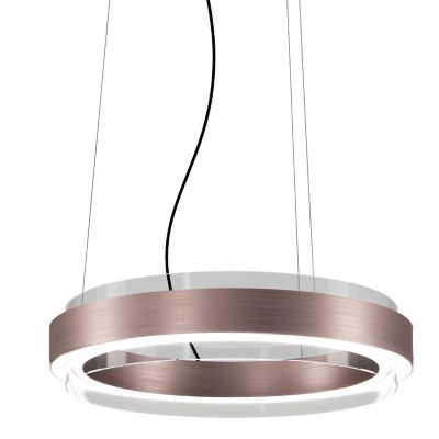 Vistosi Phoenix LED Chandelier - Color: Copper - PHOEN SP CRTR RAV L22 08 U