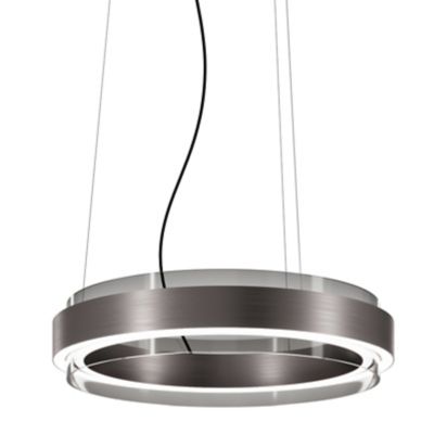 Vistosi Phoenix LED Chandelier - Color: Black - PHOEN SP FUTR NNS L22 08 UL