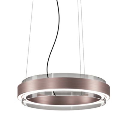 Vistosi Phoenix LED Chandelier - Color: Copper - PHOEN SP FUTR RAV L22 08 U