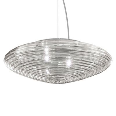 Vistosi Spirit Pendant Light - Color: Silver - SPIRI SP 45 CRTR NI E26 UL