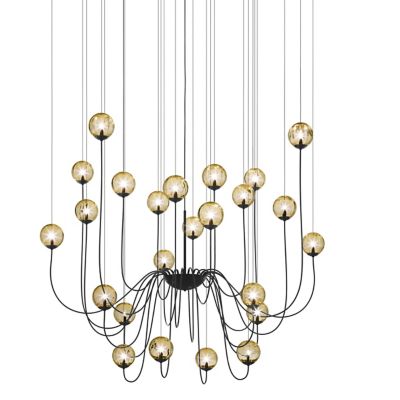 Vistosi Puppet Chandelier - Color: Amber - Size: 24 light - PUPPE SP 24 P A