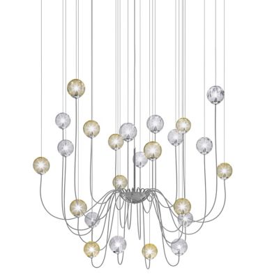 Vistosi Puppet Chandelier - Color: Amber - Size: 24 light - PUPPE SP 24 P M