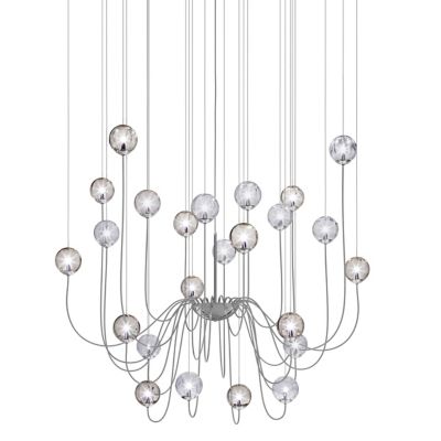 Vistosi Puppet Chandelier - Color: Clear - Size: 24 light - PUPPE SP 24 P M