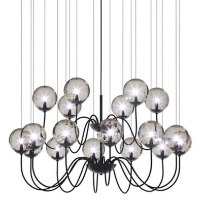 Vistosi Puppet 2 Tier Chandelier - Color: Grey - Size: 18 light - PUPPE SP 