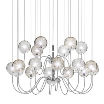 Vistosi Puppet 2 Tier Chandelier - Color: Clear - Size: 18 light - PUPPE SP