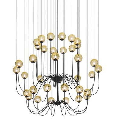 Vistosi Puppet 2 Tier Chandelier - Color: Amber - Size: 36 light - PUPPE SP