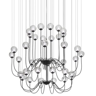 Vistosi Puppet 2 Tier Chandelier - Color: Clear - Size: 36 light - PUPPE SP