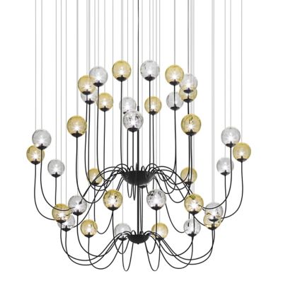 Vistosi Puppet 2 Tier Chandelier - Color: Amber - Size: 36 light - PUPPE SP