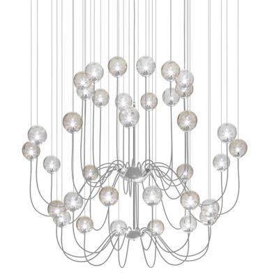 Vistosi Puppet 2 Tier Chandelier - Color: Clear - Size: 36 light - PUPPE SP