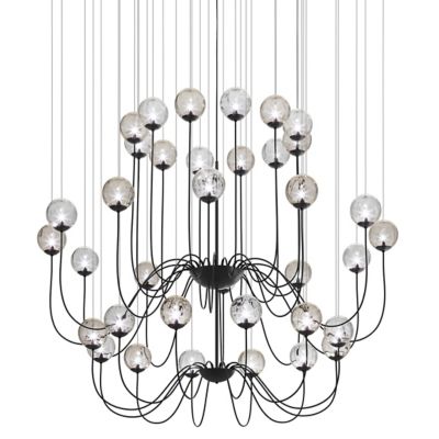 Vistosi Puppet 2 Tier Chandelier - Color: Clear - Size: 36 light - PUPPE SP