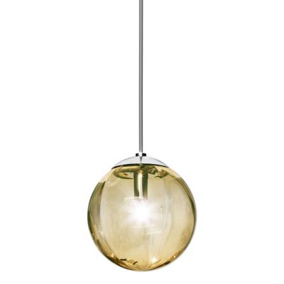 Vistosi Puppet Pendant Light - Color: Amber - Size: Small - PUPPE SP P AMTR