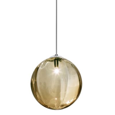 Vistosi Puppet Pendant Light - Color: Amber - Size: Large - PUPPE SP G AMTR