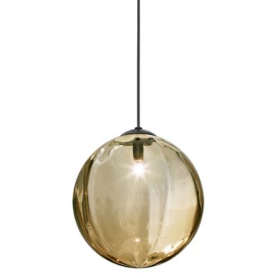 Vistosi Puppet Pendant Light - Color: Amber - Size: Large - PUPPE SP G AMTR