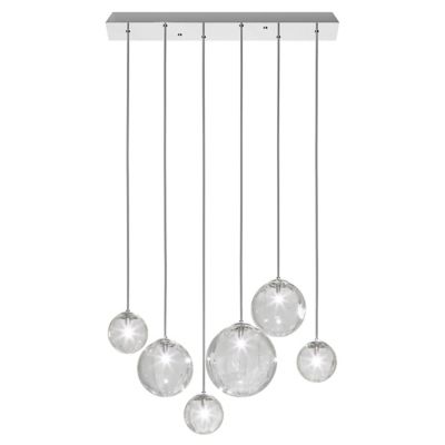 Vistosi Puppet Multi Light Pendant - Color: Clear - Size: 6 light - PUPPE S