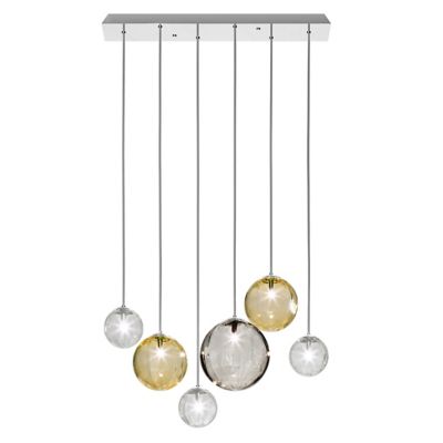 Vistosi Puppet Multi Light Pendant - Color: Clear - Size: 6 light - PUPPE S