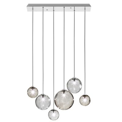 Vistosi Puppet Multi Light Pendant - Color: Clear - Size: 6 light - PUPPE S