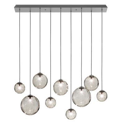 Vistosi Puppet Multi Light Pendant - Color: Grey - Size: 9 light - PUPPE SP