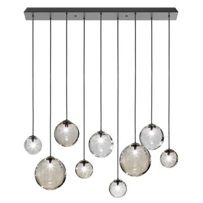 Vistosi Puppet Multi Light Pendant - Color: Clear - Size: 9 light - PUPPE S