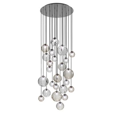 Vistosi Puppet R12/24 Multi Light Pendant - Color: Clear - Size: 24 light -