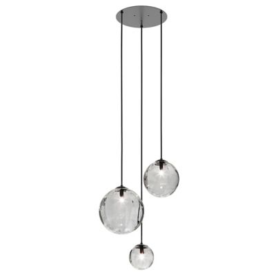 Vistosi Puppet R3/6 Multi Light Pendant - Color: Clear - Size: 3 light - PU