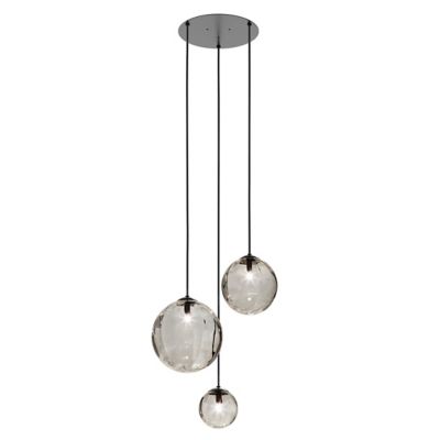 Vistosi Puppet R3/6 Multi Light Pendant - Color: Grey - Size: 3 light - PUP