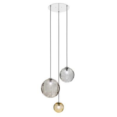 Vistosi Puppet R3/6 Multi Light Pendant - Color: Clear - Size: 3 light - PU