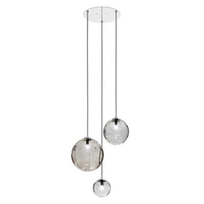 Vistosi Puppet R3/6 Multi Light Pendant - Color: Clear - Size: 3 light - PU