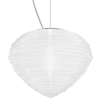 Vistosi Spirit Pendant Light - Color: Silver - SPIRI SP 37 BCLU NI E26 UL