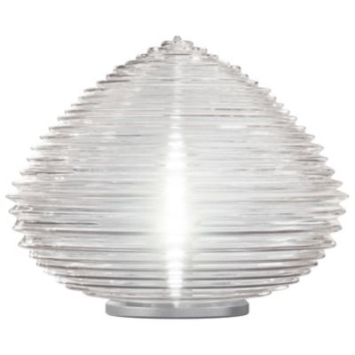 Vistosi Spirit Table Lamp - Color: Silver - SPIRI LT 37 CRTR NI E26 UL