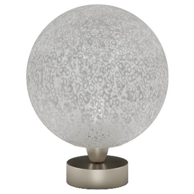 Vistosi Rina 16 Table Lamp - Color: Silver - RINA LT 16 BCMU NI G9 UL