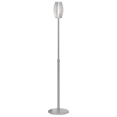 Vistosi Damasco Adjustable Floor Lamp - Color: Clear - Size: Medium - DAMAS