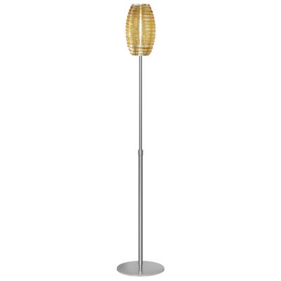 Vistosi Damasco Adjustable Floor Lamp - Color: Amber - Size: Large - DAMAS 