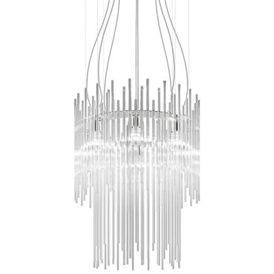 Vistosi Diadema SP 60B Pendant Light - Color: Clear - DIADE SP 60 B CR CR E