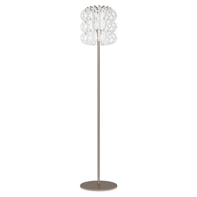 Vistosi Ecos Floor Lamp - Color: White - Size: 1 light - ECOS PT 35 BCRI BS