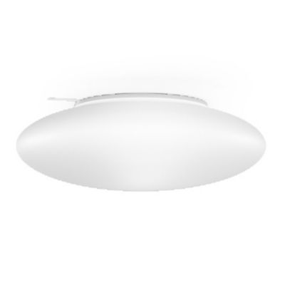 Vistosi Saba Flushmount Light - Color: White - Size: Small - SABA PP 30 BCS