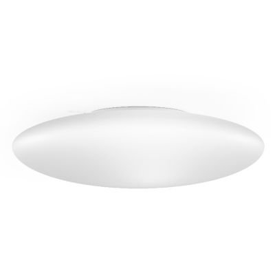 Vistosi Saba Flushmount Light - Color: White - Size: Medium - SABA PP 40 BC